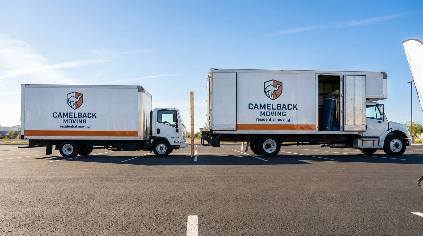Moving truck size capacity guide in Middleburg